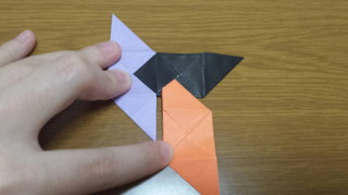 両三角錐の作り方4-1